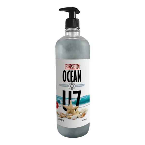 شامپو سگ U7 با رایحه اقیانوس رداسپرینگ Redspring Ocean Universal Shampoo U7 حجم 850 میلی لیتر