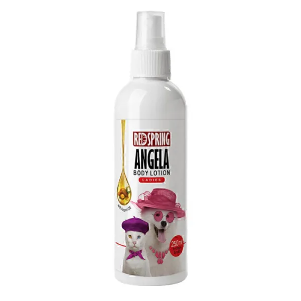 لوسیون بدن آنجلا مخصوص سگ و گربه رداسپرینگ Redspring Angela Body Lotion حجم 300 میلی لیتر