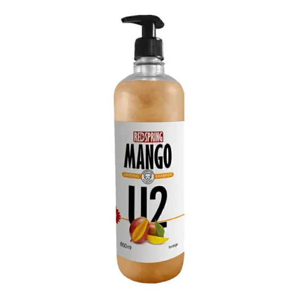 شامپو سگ U2 با عصاره انبه رداسپرینگ Redspring Mango Universal Shampoo U2 حجم 850 میلی لیتر