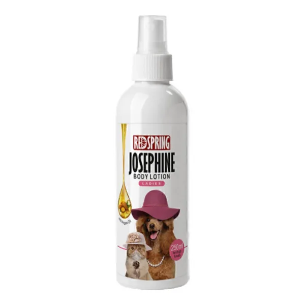 لوسیون بدن ژوزفین سگ و گربه لیدی رداسپرینگ Redspring Josephine Body Lotion حجم 250 میلی لیتر